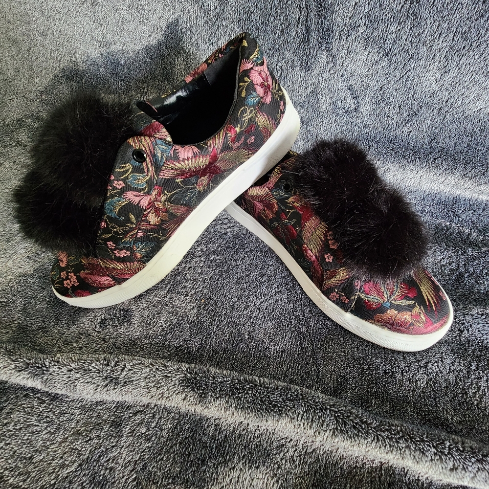 Sam Edelman -Leya Shoe in Black Bird Print